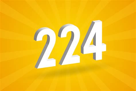 3D Lotto Number: 224 .